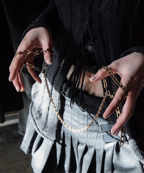 WILDFRÄULEIN "Chain double bracelet" Wholly one self.