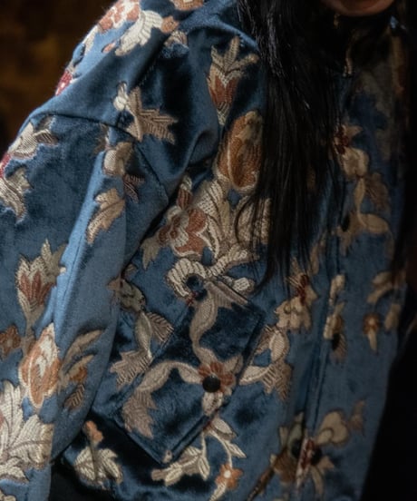 Hankes "Blue eyes flower blouson"