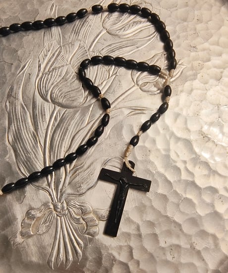 Subtle "Jesus chris" Black and ceramic.