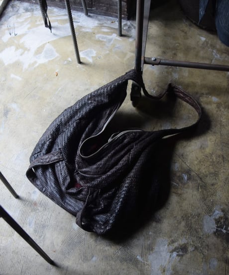 WILDFRÄULEIN "Punching nubuck leather bag"