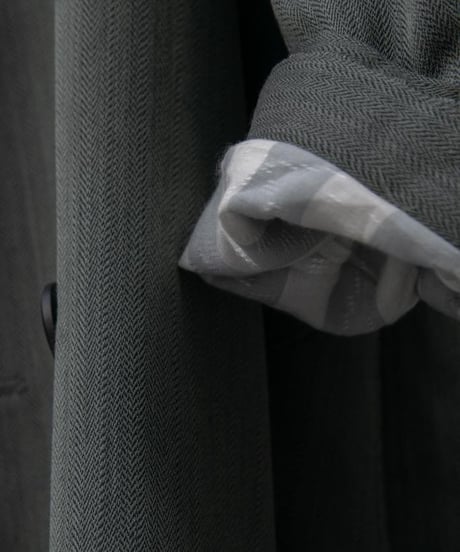 WILDFRÄULEIN "Trench coat" Offgreen silk.