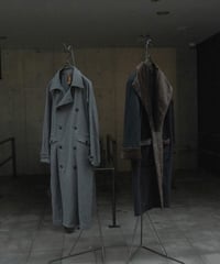 Hankes "Boa × wool luxurious coat"