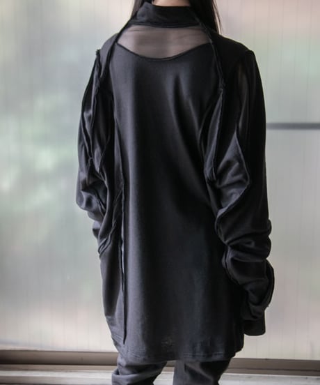 JFR "Acid type - 0 long sleeve" Black silk.