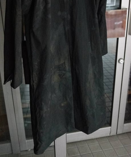 Northernislands "C/N double breasted coat" Rust dye.