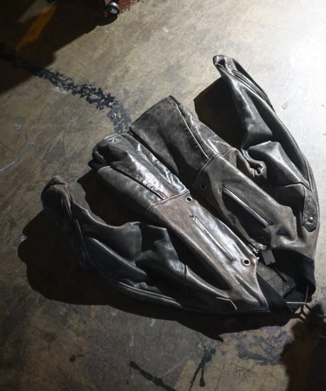JFR "Mexican leather bomber jacket"