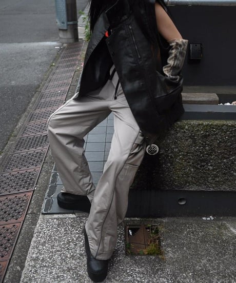 JFR "Side tucked cocoon pants"