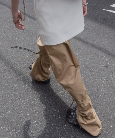 WILDFRÄULEIN "Tiger foot slacks pants" Chino.