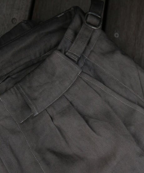 Hankes "High waist pants" Organic cotton denim grey.