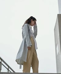 Gauche "Hickory pin stripe atelier coat"