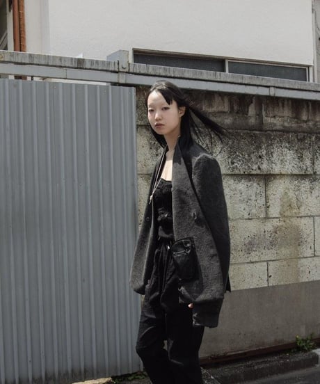 WILDFRÄULEIN "Tailored jacket type-Ⅱ" Hand waven.