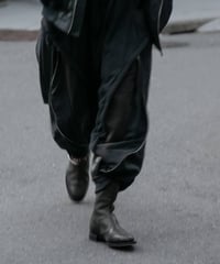 WILDFRÄULEIN "Fleece sarouel wide pants"