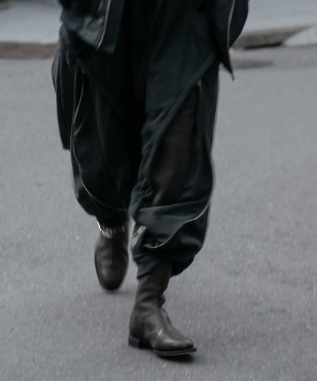 WILDFRÄULEIN "Fleece sarouel wide pants"