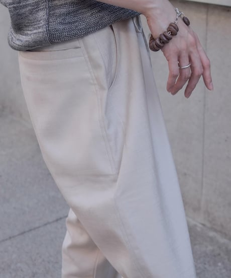WILDFRÄULEIN "Slab linen easy slacks"