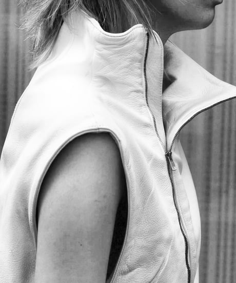 WILDFRÄULEIN "Pickled in formalin flash leather vest"