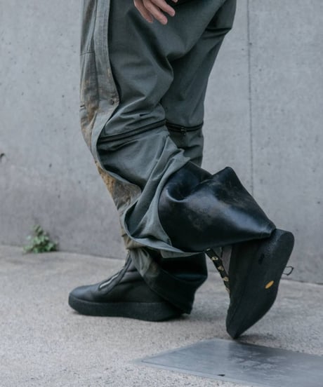 Northernislands "Advantage tech pants" Kaki rust dye.