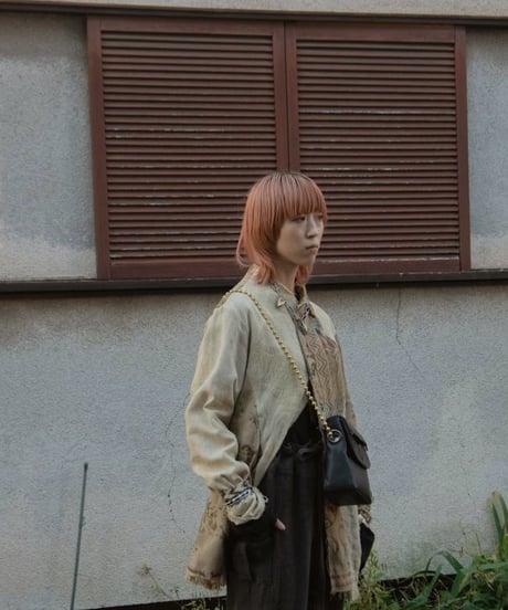 Gauche "Inside out faded jacket" Native american.