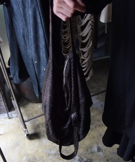 WILDFRÄULEIN "Punching nubuck leather bag"