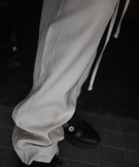 WILDFRÄULEIN "Slab linen easy slacks"
