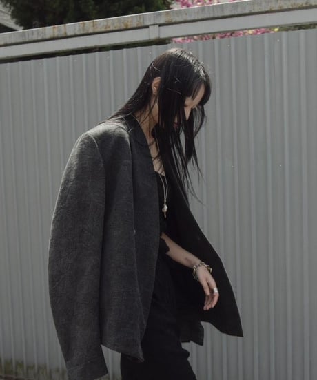 WILDFRÄULEIN "Tailored jacket type-Ⅱ" Hand waven.