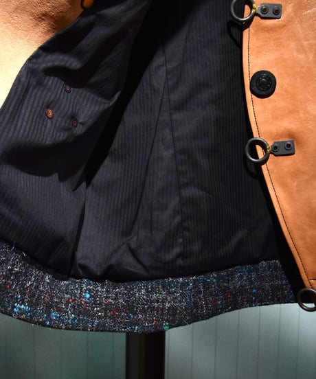 WILDFRÄULEIN Archives "Nuback leather hulf coat"