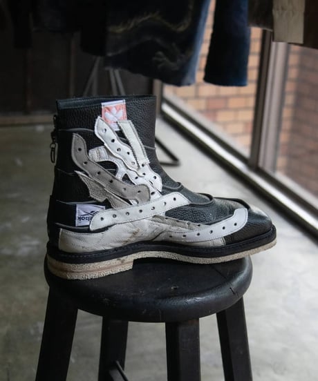 Rolling swipe high White / Black / Brown