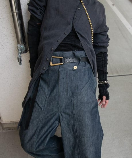 WILDFRÄULEIN "Ice blue flare jeans"