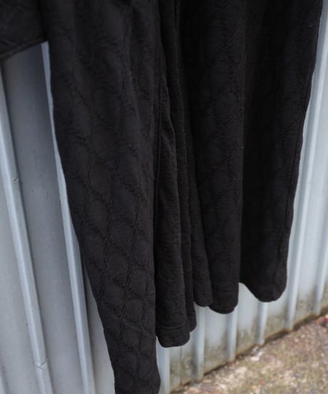 Hankes "Jacquard knit longers cardigan"