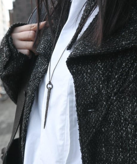 WILDFRÄULEIN "Cotton tweed gekkoh shirt coat"