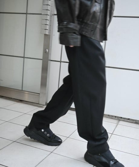 WILDFRÄULEIN "Wool gabardine easy slacks"