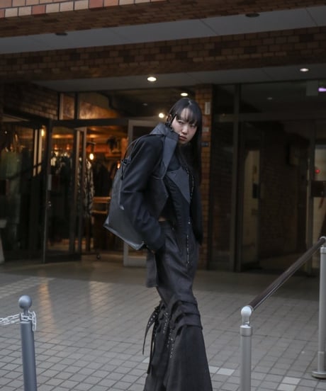 Hankes "Bontage flare pants"