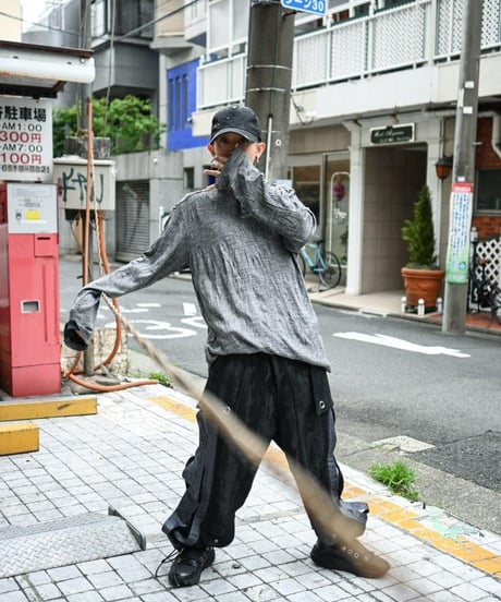 JFR "Subtile things henryneck cutsew" Grey yohryu.