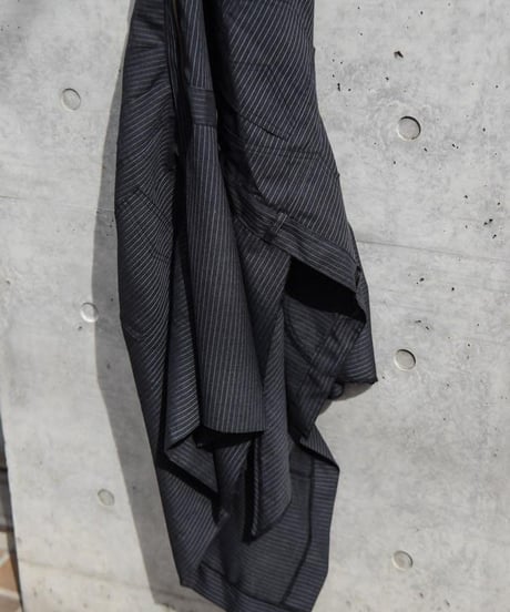 WILDFRÄULEIN "Decadence onepiece" Summer wool stripe.