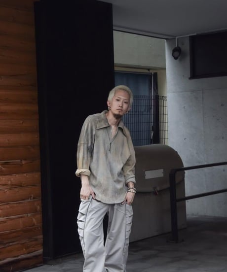 JFR "Side tucked cocoon pants"