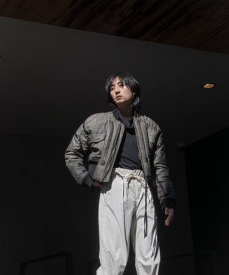 WILDFRÄULEIN "Goat bomber jacket type-c" Dark.