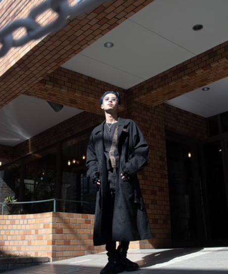 WILDFRÄULEIN "Coat" Kasuri wool × linen.