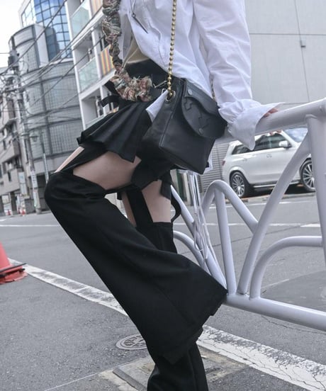 WILDFRÄULEIN "Bontage kilt skirt with pants"