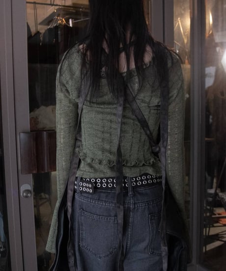 WILDFRÄULEIN "Couture leather apron"