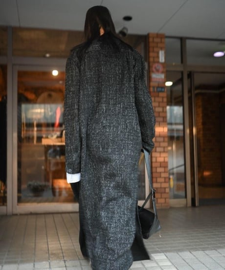 WILDFRÄULEIN "Cotton tweed gekkoh shirt coat"