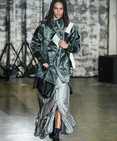 JFR "Tech space over skirt" 2 Materials.