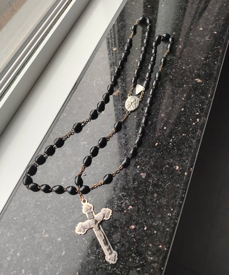Subtle "Jesus christ" Black ceramic.