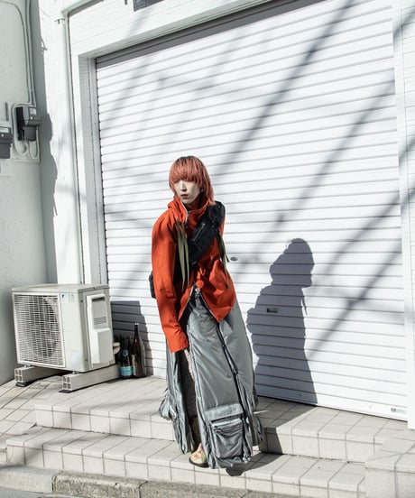 JFR "Tech space over skirt" 2 Materials.