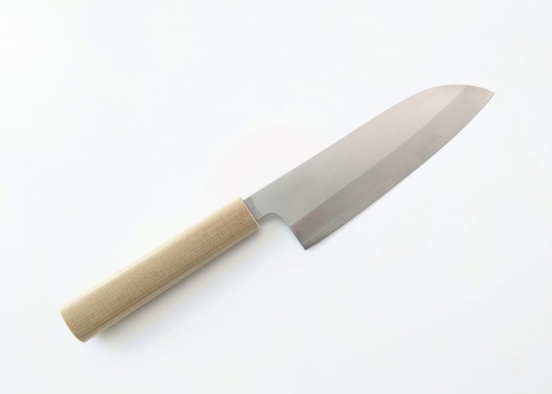 QE0007 | HATSU | VG7 | 三徳 | 朴木汀柄 | タケフナイフ
