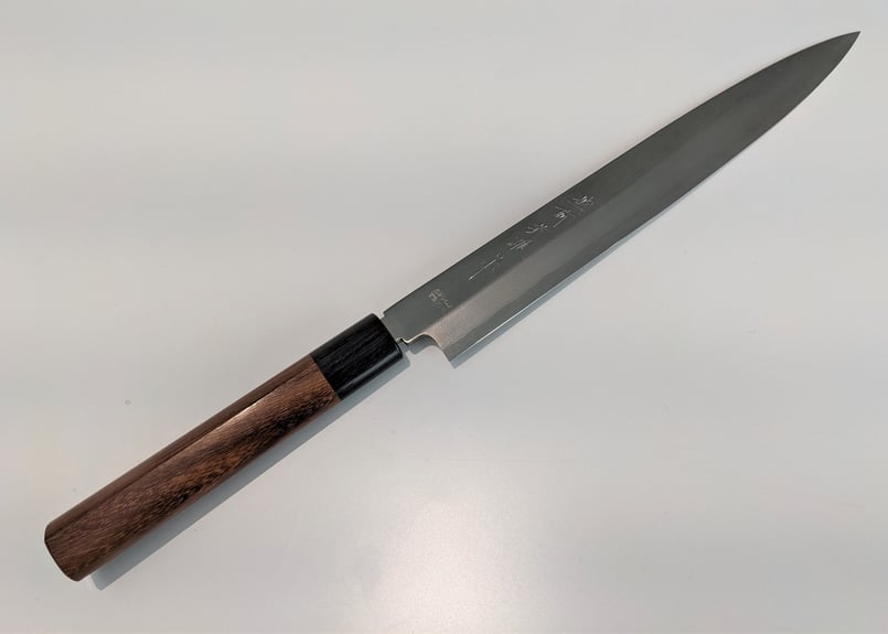 C0181 | VG10 | 柳刃8寸 | 紫檀/ブビンガ | タケフナイフ