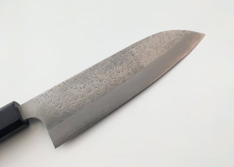 A0266 | VG10積層 | 三徳 | 鎚目 | ウォルナット八角柄