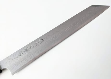 C1015 | 白紙積層 | 切付柳刃9寸 | 紫檀八角柄