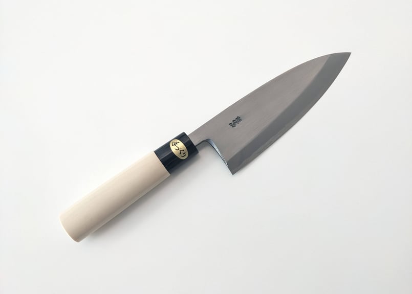 C0023 | 白紙 | 出刃5寸(150mm) | 朴木柄 | タケフナイフビレッジ公式