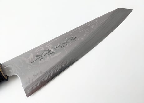 C0608 | 青紙積層 | 骨スキ | 朴木しのぎ柄