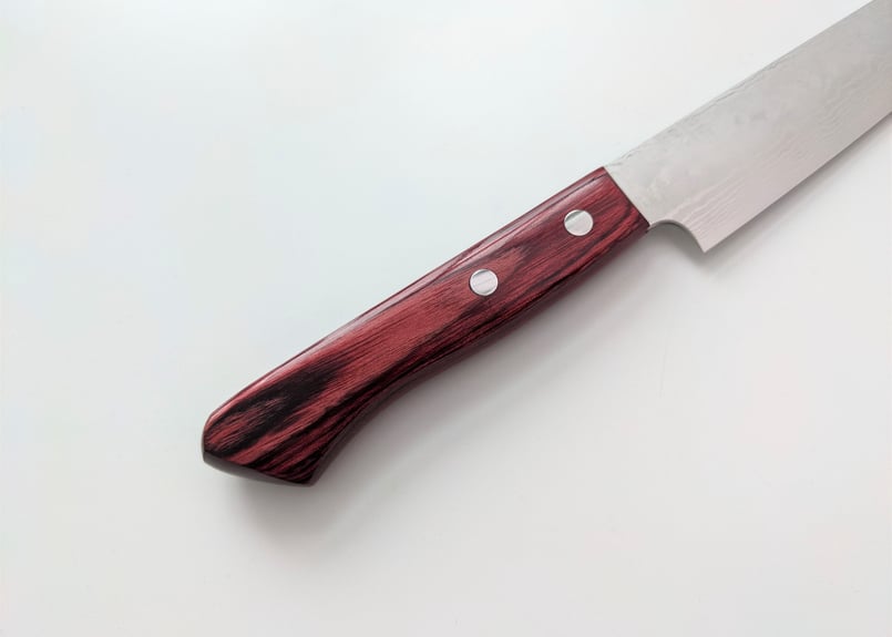 QB0025 | VG10積層 | ペティ120/130 | 赤合板 | タケフナイフ QB0025 | VG10積層 | ペティ120/130 | 赤合板 | タケフナイフ