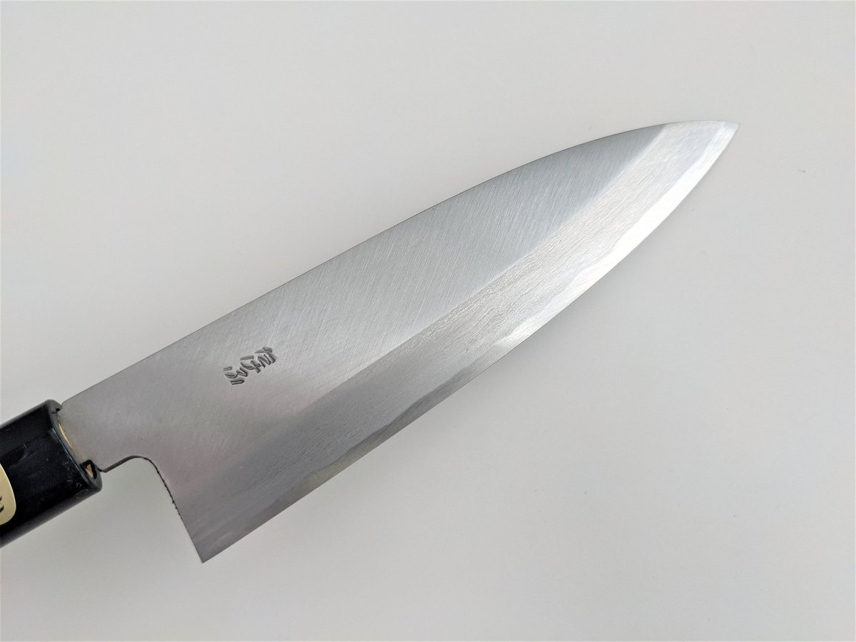 白ニ鋼　舟行包丁　195㎜　6.5寸 白ニ鋼 舟行包丁 195㎜ 6.5寸