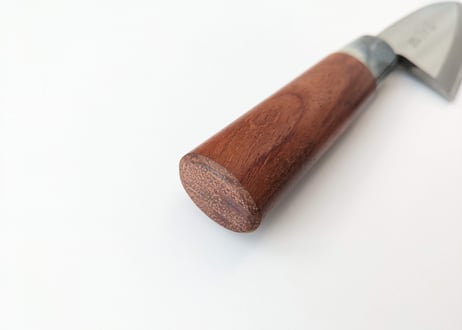 C0900 | ステンレス出刃 | 4.5寸 | ブビンガ柄